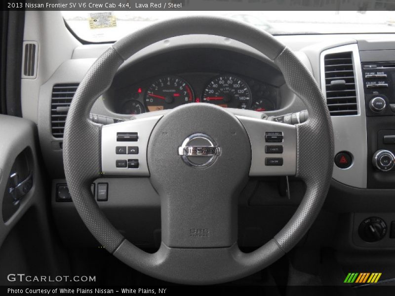  2013 Frontier SV V6 Crew Cab 4x4 Steering Wheel
