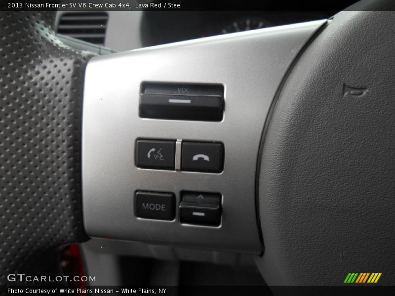 Lava Red / Steel 2013 Nissan Frontier SV V6 Crew Cab 4x4