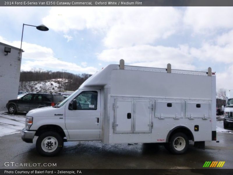 Oxford White / Medium Flint 2014 Ford E-Series Van E350 Cutaway Commercial