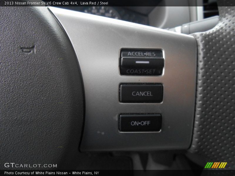 Lava Red / Steel 2013 Nissan Frontier SV V6 Crew Cab 4x4