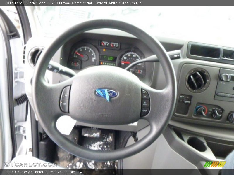 Oxford White / Medium Flint 2014 Ford E-Series Van E350 Cutaway Commercial