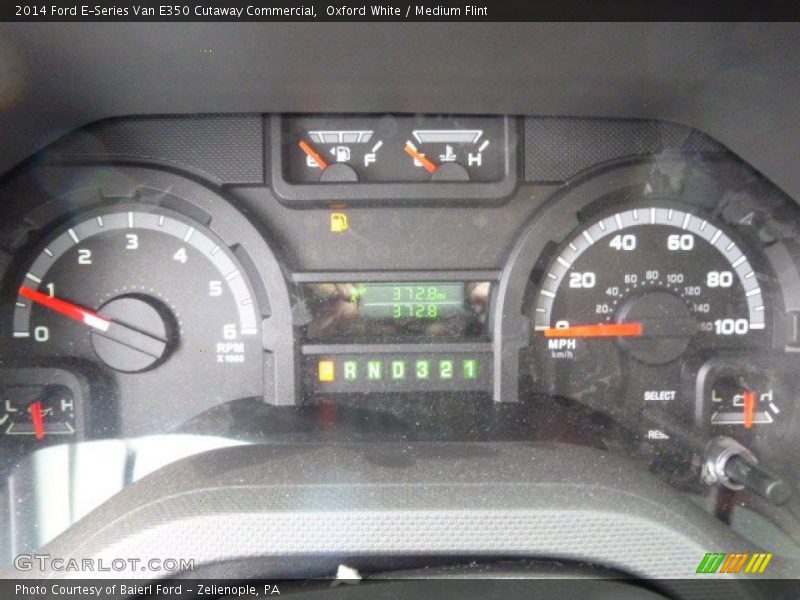 Oxford White / Medium Flint 2014 Ford E-Series Van E350 Cutaway Commercial
