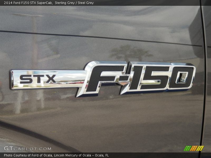 Sterling Grey / Steel Grey 2014 Ford F150 STX SuperCab