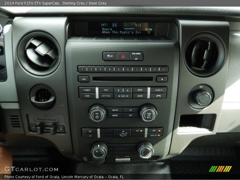 Sterling Grey / Steel Grey 2014 Ford F150 STX SuperCab