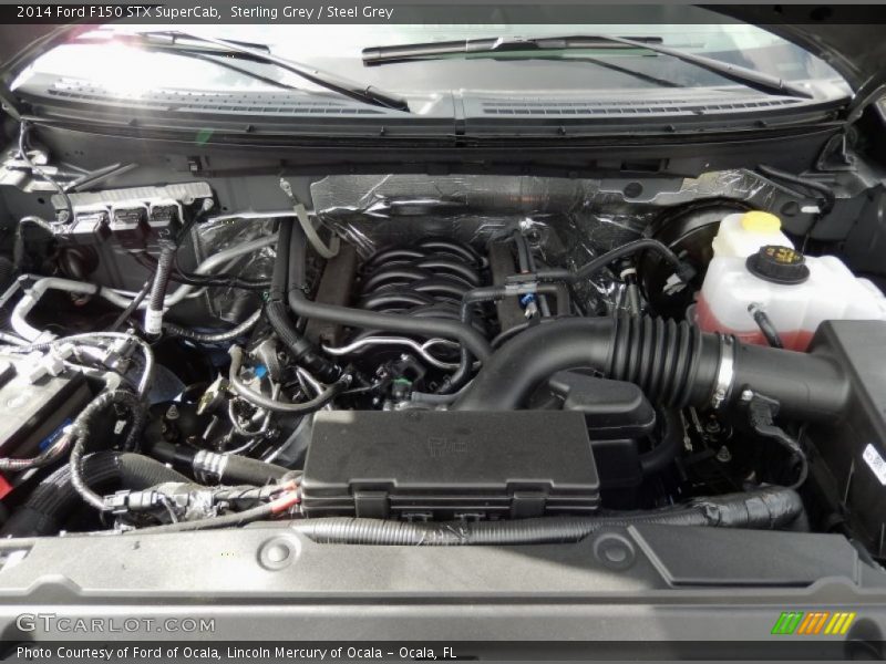 Sterling Grey / Steel Grey 2014 Ford F150 STX SuperCab