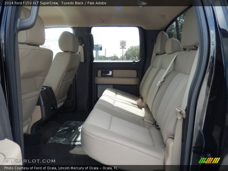 Rear Seat of 2014 F150 XLT SuperCrew