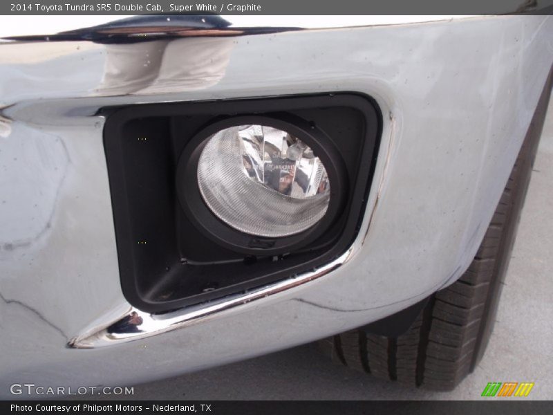 Super White / Graphite 2014 Toyota Tundra SR5 Double Cab
