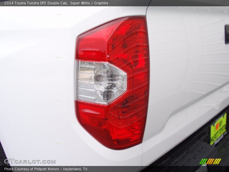 Super White / Graphite 2014 Toyota Tundra SR5 Double Cab
