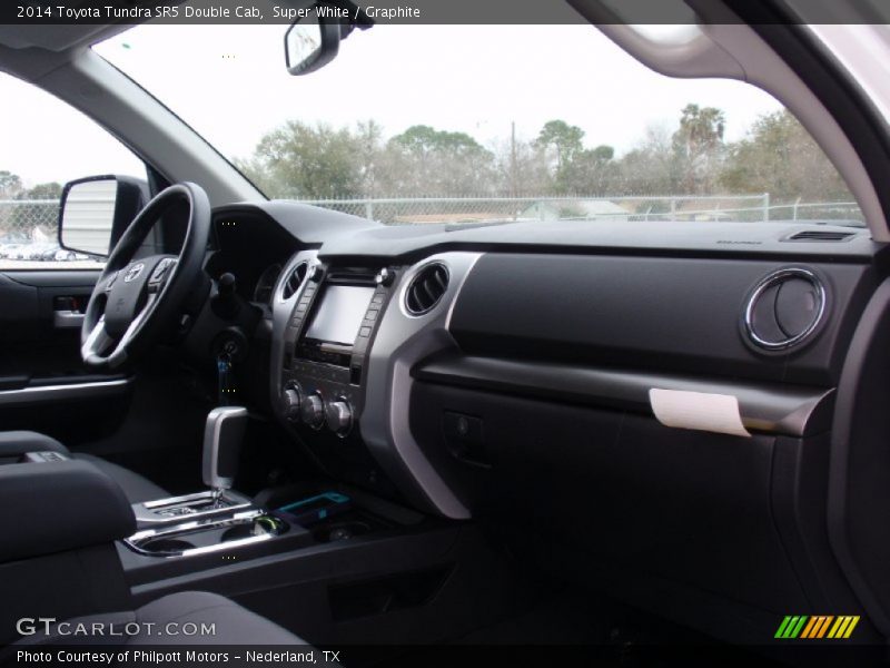 Super White / Graphite 2014 Toyota Tundra SR5 Double Cab