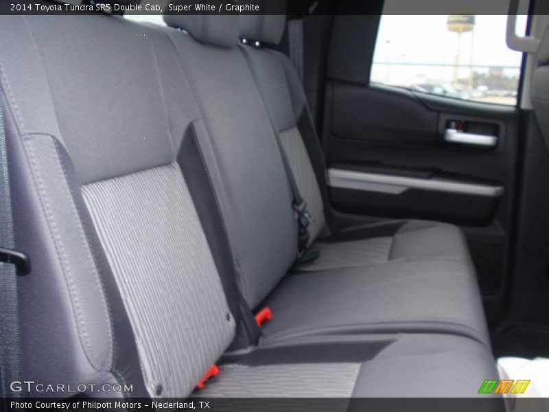 Super White / Graphite 2014 Toyota Tundra SR5 Double Cab