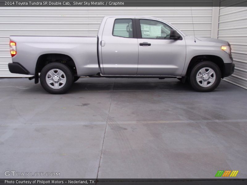 Silver Sky Metallic / Graphite 2014 Toyota Tundra SR Double Cab