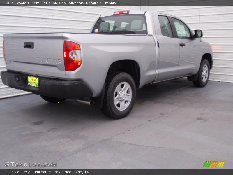 Silver Sky Metallic / Graphite 2014 Toyota Tundra SR Double Cab