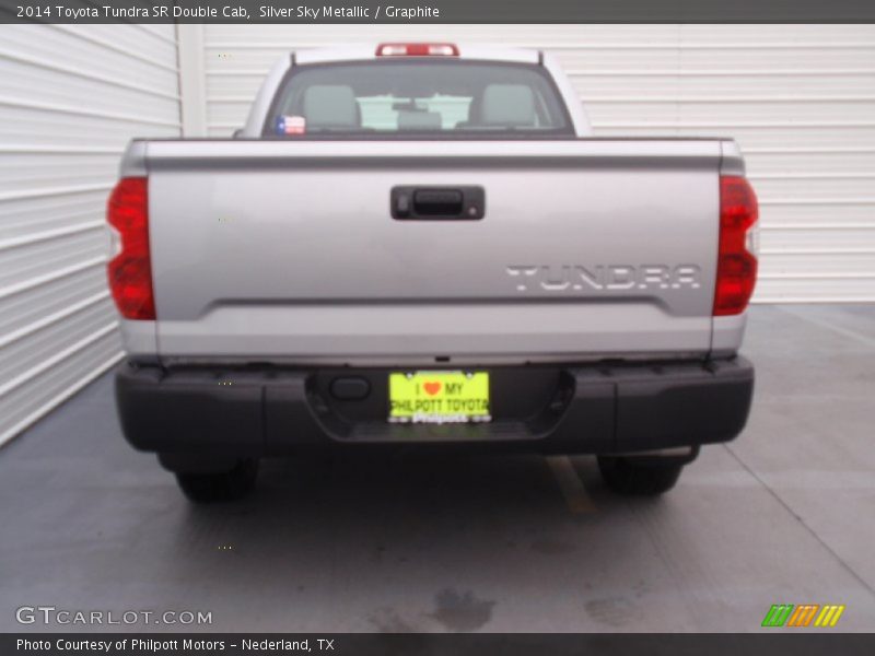 Silver Sky Metallic / Graphite 2014 Toyota Tundra SR Double Cab