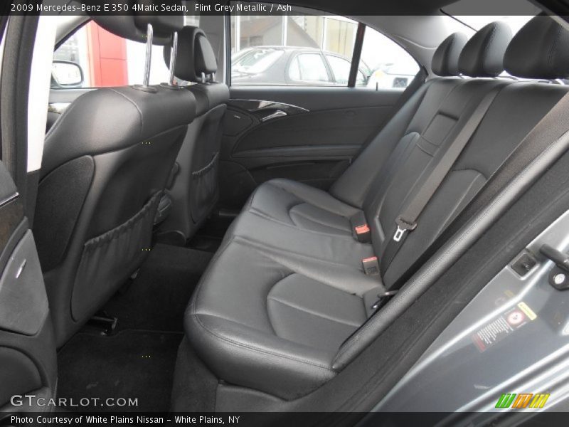Flint Grey Metallic / Ash 2009 Mercedes-Benz E 350 4Matic Sedan