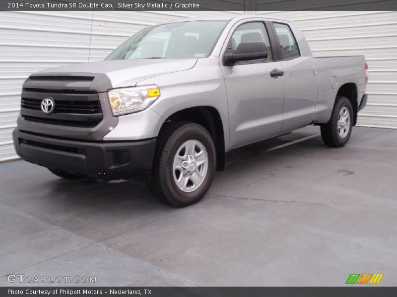 Silver Sky Metallic / Graphite 2014 Toyota Tundra SR Double Cab