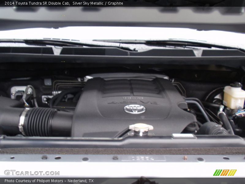 Silver Sky Metallic / Graphite 2014 Toyota Tundra SR Double Cab