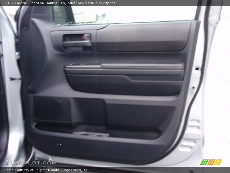 Silver Sky Metallic / Graphite 2014 Toyota Tundra SR Double Cab