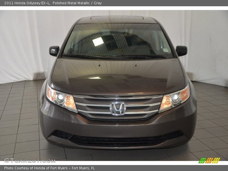 Polished Metal Metallic / Gray 2011 Honda Odyssey EX-L