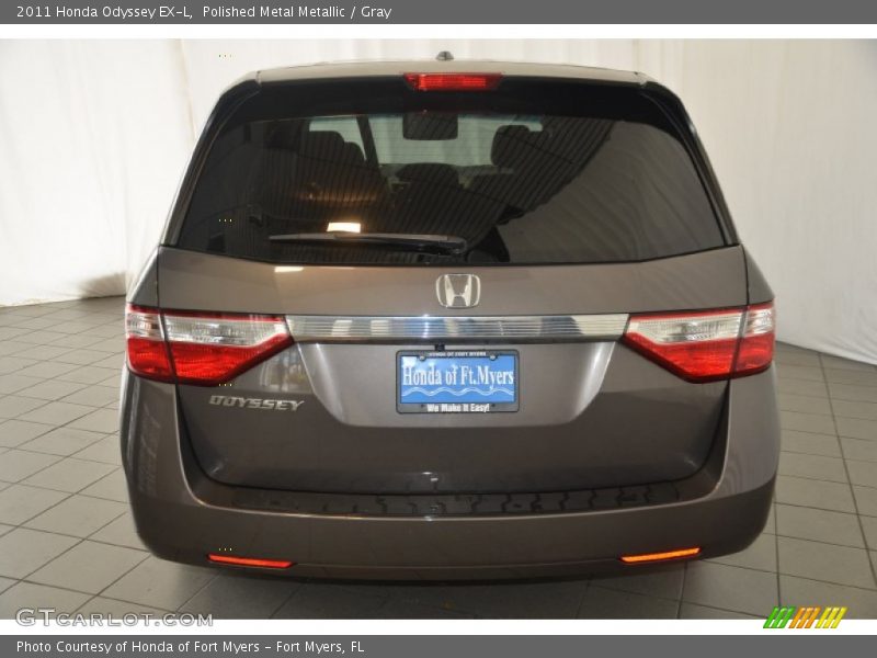 Polished Metal Metallic / Gray 2011 Honda Odyssey EX-L