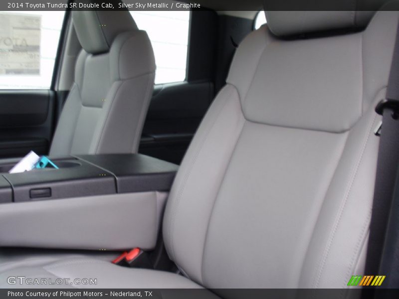 Silver Sky Metallic / Graphite 2014 Toyota Tundra SR Double Cab