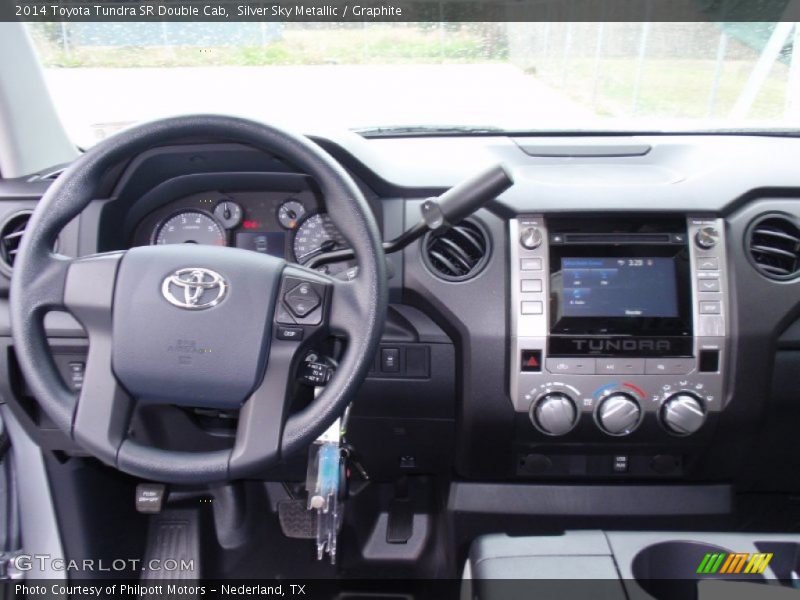 Silver Sky Metallic / Graphite 2014 Toyota Tundra SR Double Cab