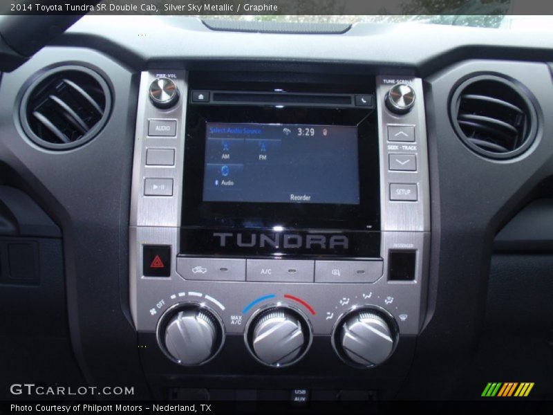 Silver Sky Metallic / Graphite 2014 Toyota Tundra SR Double Cab