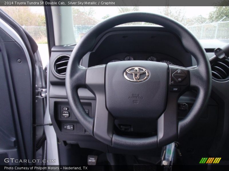Silver Sky Metallic / Graphite 2014 Toyota Tundra SR Double Cab
