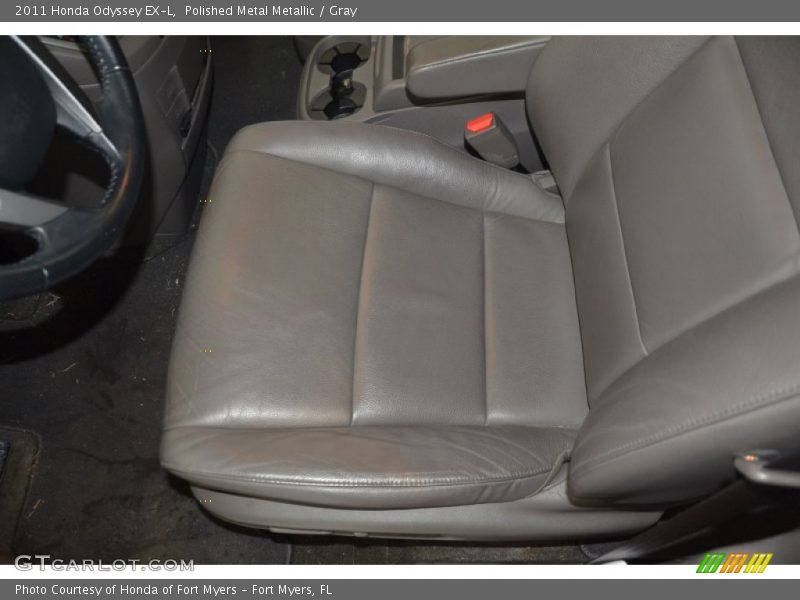 Polished Metal Metallic / Gray 2011 Honda Odyssey EX-L
