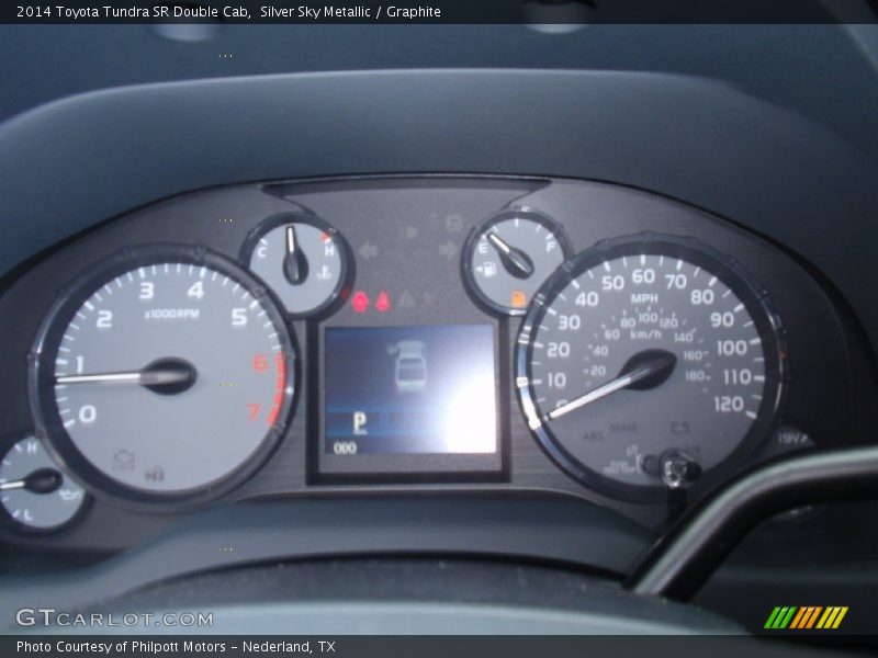Silver Sky Metallic / Graphite 2014 Toyota Tundra SR Double Cab