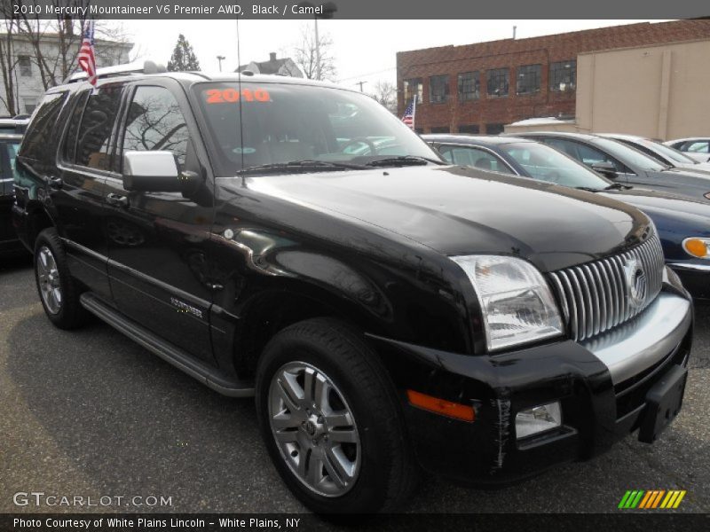 Black / Camel 2010 Mercury Mountaineer V6 Premier AWD