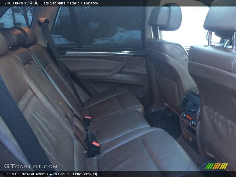 Black Sapphire Metallic / Tobacco 2008 BMW X5 4.8i
