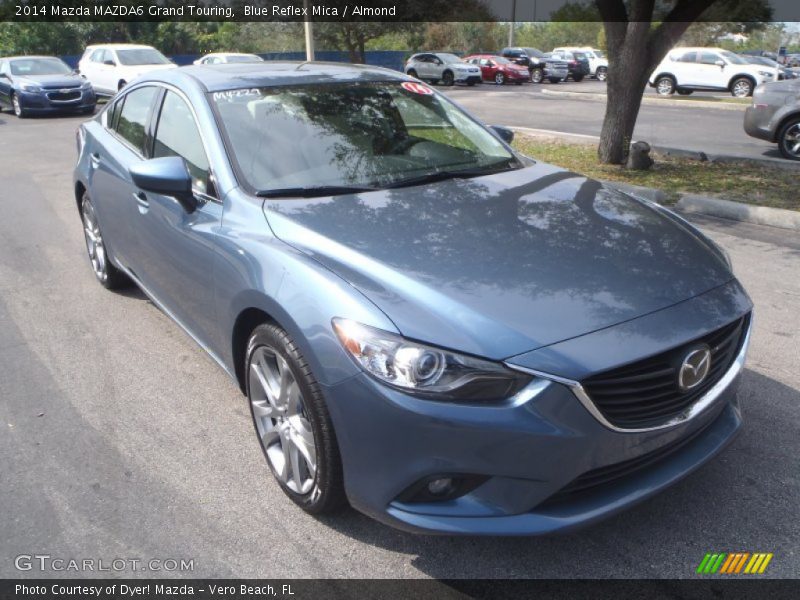 Blue Reflex Mica / Almond 2014 Mazda MAZDA6 Grand Touring