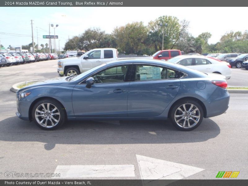 Blue Reflex Mica / Almond 2014 Mazda MAZDA6 Grand Touring