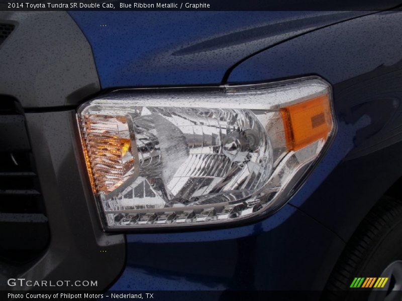 Blue Ribbon Metallic / Graphite 2014 Toyota Tundra SR Double Cab