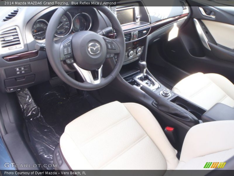 Blue Reflex Mica / Almond 2014 Mazda MAZDA6 Grand Touring