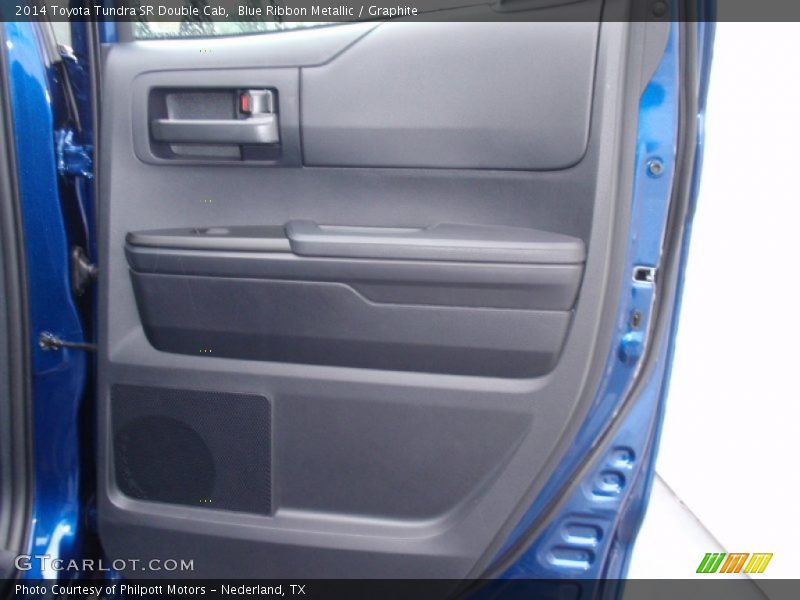 Blue Ribbon Metallic / Graphite 2014 Toyota Tundra SR Double Cab