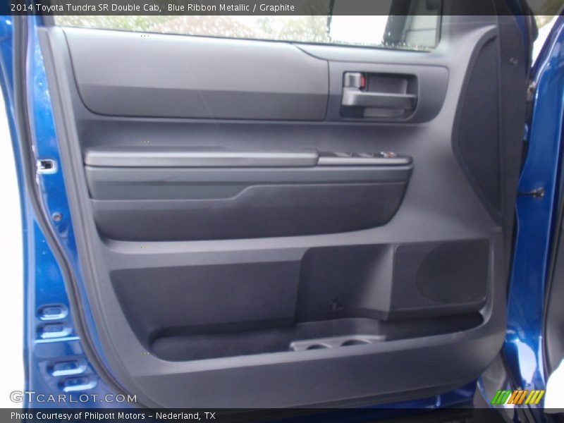 Blue Ribbon Metallic / Graphite 2014 Toyota Tundra SR Double Cab
