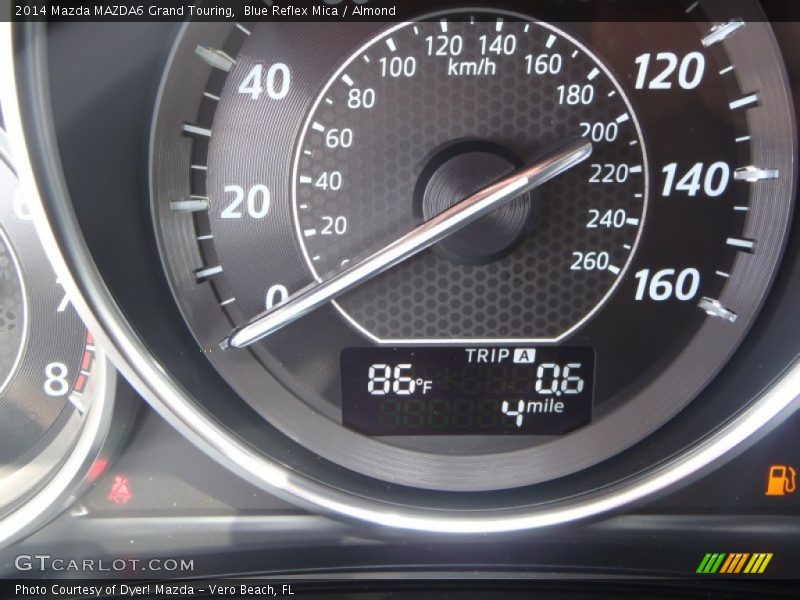 Blue Reflex Mica / Almond 2014 Mazda MAZDA6 Grand Touring