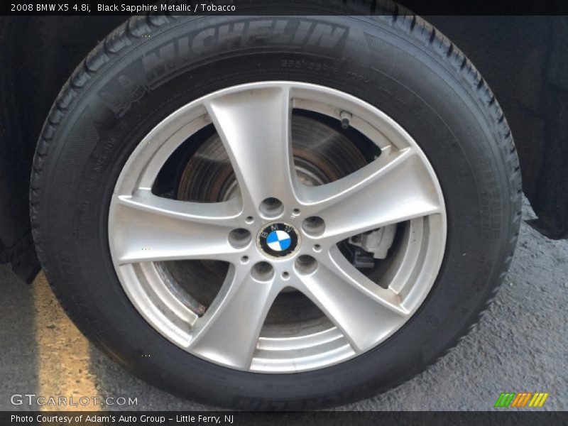 Black Sapphire Metallic / Tobacco 2008 BMW X5 4.8i