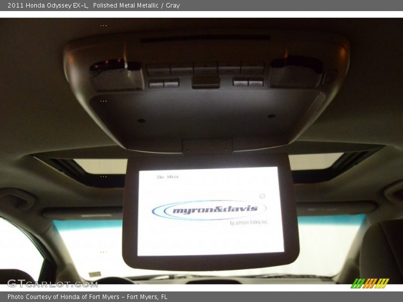 Polished Metal Metallic / Gray 2011 Honda Odyssey EX-L