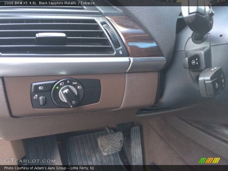 Black Sapphire Metallic / Tobacco 2008 BMW X5 4.8i