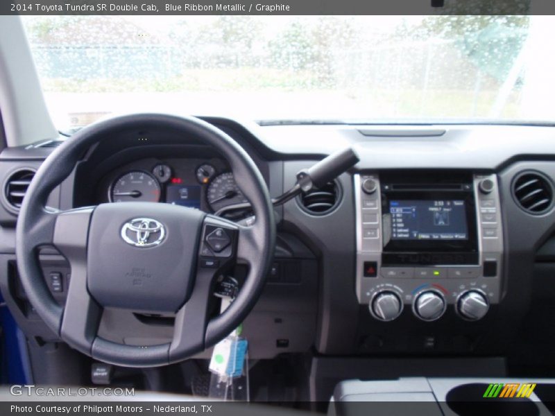 Blue Ribbon Metallic / Graphite 2014 Toyota Tundra SR Double Cab