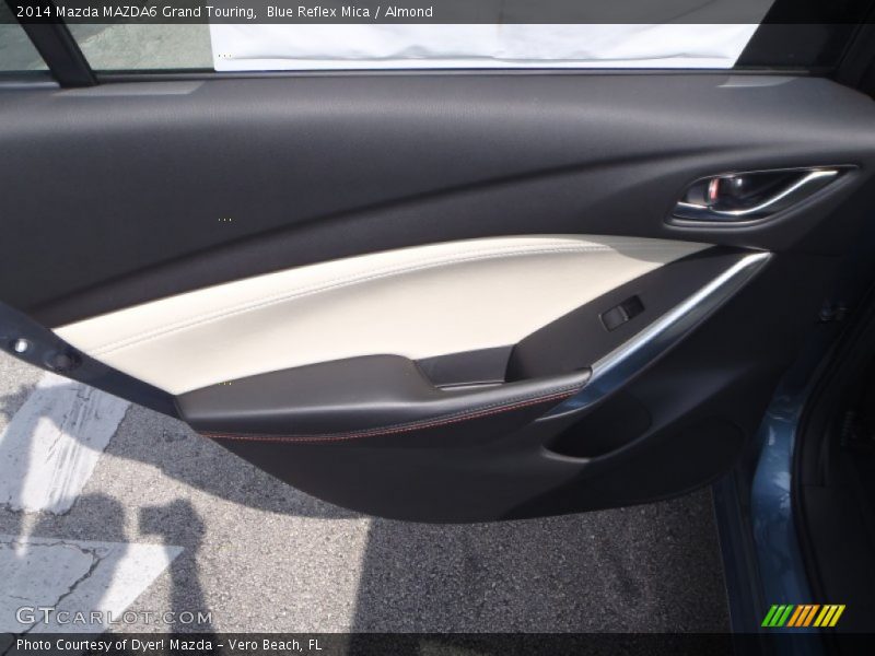 Blue Reflex Mica / Almond 2014 Mazda MAZDA6 Grand Touring