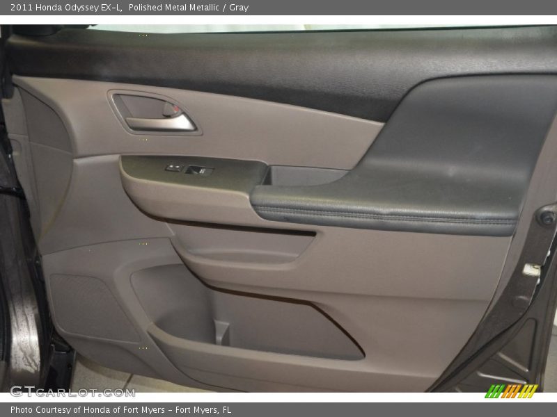 Polished Metal Metallic / Gray 2011 Honda Odyssey EX-L
