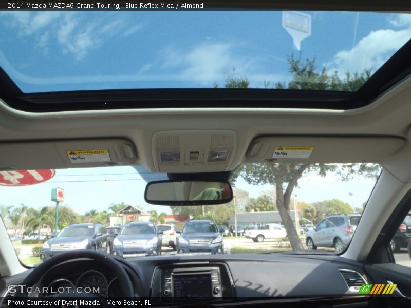 Blue Reflex Mica / Almond 2014 Mazda MAZDA6 Grand Touring