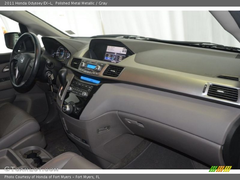 Polished Metal Metallic / Gray 2011 Honda Odyssey EX-L