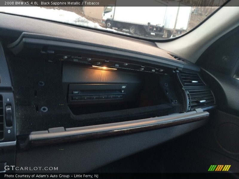 Black Sapphire Metallic / Tobacco 2008 BMW X5 4.8i