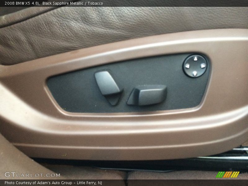 Black Sapphire Metallic / Tobacco 2008 BMW X5 4.8i