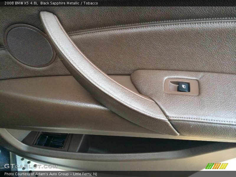Black Sapphire Metallic / Tobacco 2008 BMW X5 4.8i
