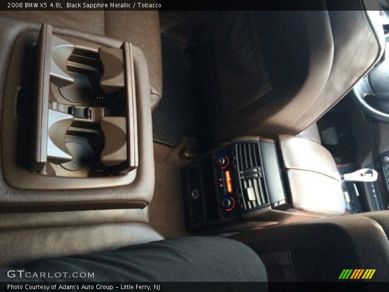 Black Sapphire Metallic / Tobacco 2008 BMW X5 4.8i